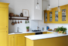 Фото - Квартира с жёлтой кухней в бывшей художественной мастерской в Лондоне